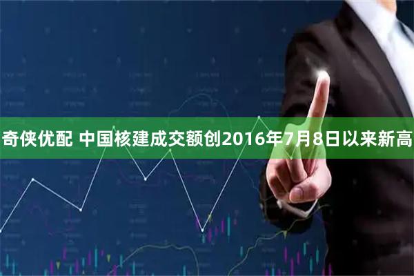 奇侠优配 中国核建成交额创2016年7月8日以来新高